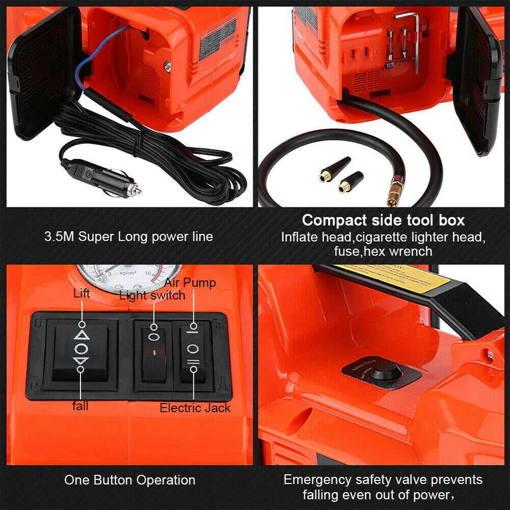 5Ton 12V Car Electric Hydraulic Floor Jack Lift